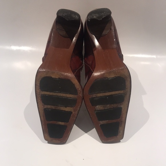 Leather Croco boots - Picture 8 of 10